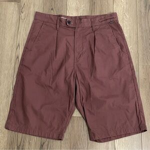 G Star Originals‎ Raw Denim Dark Red Shorts